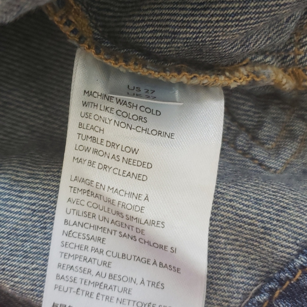 We The Free jean skirt with pockets - Picture 7 of 8